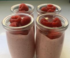 Raspberry Chia Puddings