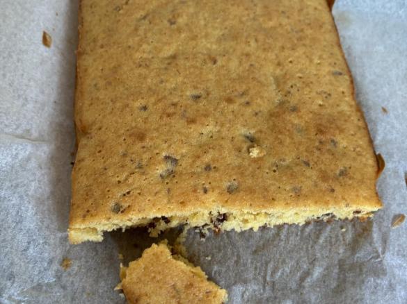 Orange and Chocolate Blondie