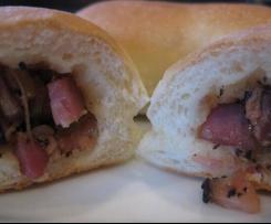 Latvian Bacon Buns - Pīrāgi