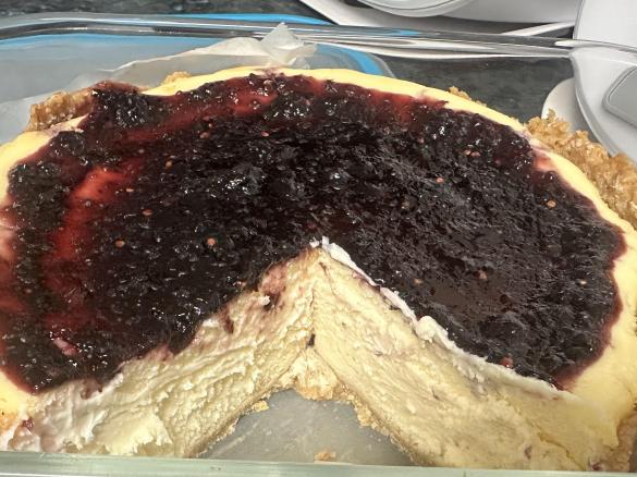 Baked cheesecake